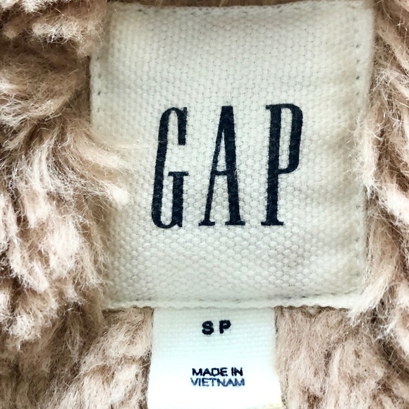 GAP, Teddy Jacket, Womens Jacket, Hooded, Coat, Size Small, Nice Condition - Picture 12 of 13